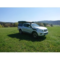 Hardtop noir Alu-Cab Nissan Navara NP300 Double Cabine 2015+ robuste